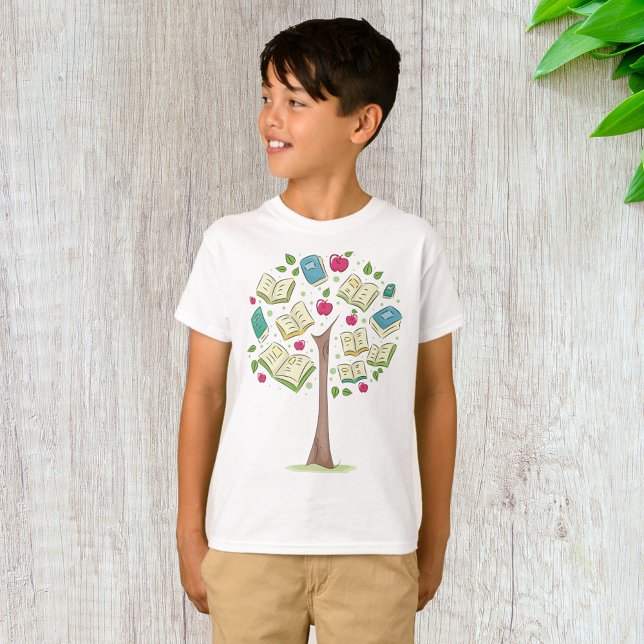 Educational Tree of Knowledge with Books T-Shirt (Creator Uploaded)