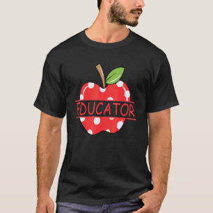Educator Apple Teacher Life T-Shirt