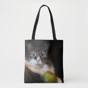 Educator with Cattitude Tote Bag