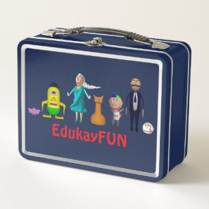 EdukayFUN Lunch Box (With Johnny, Papa & more)