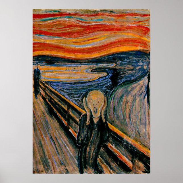 Edvar Munch - The Scream Poster (Front)