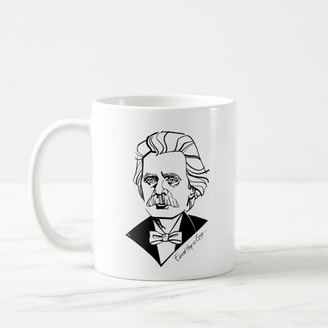Edvard Grieg Coffee Mug (Left)