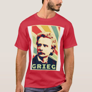 Edvard Grieg Vintage Colours T-Shirt