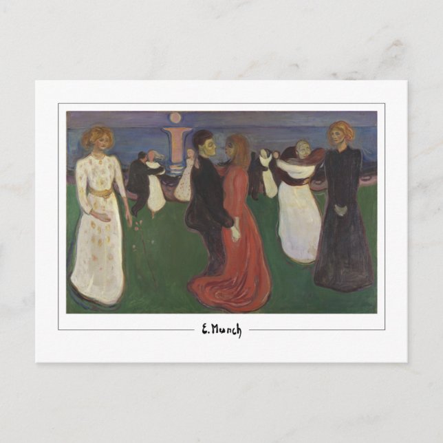 Edvard Munch #193-3 - Fine Art Postcard (Front)