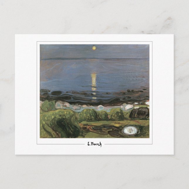 Edvard Munch #20-3 - Fine Art Postcard (Front)
