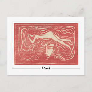 Edvard Munch #258-2 - Fine Art Postcard
