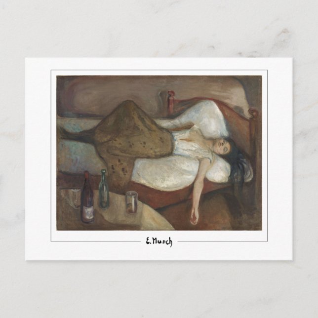 Edvard Munch #340-3 - Fine Art Postcard (Front)