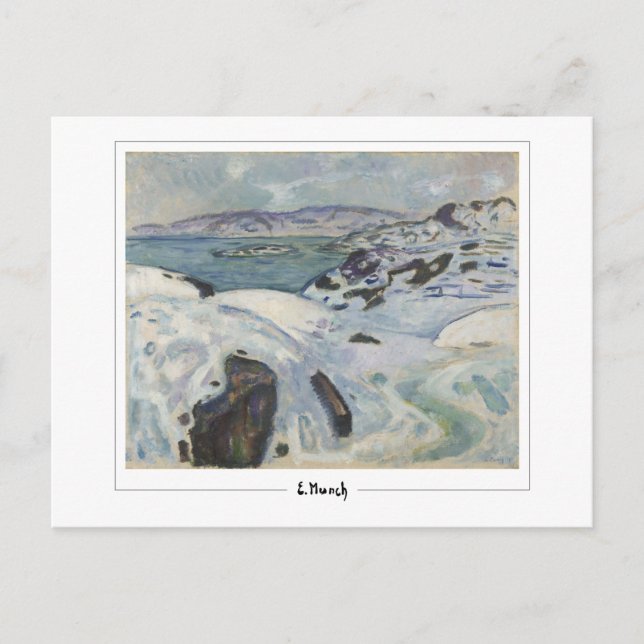 Edvard Munch #614-3 - Fine Art Postcard (Front)