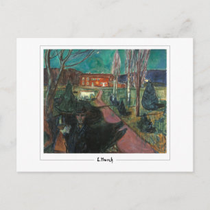 Edvard Munch #621-2 - Fine Art Postcard