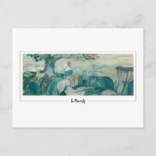 Edvard Munch #816-3 - Fine Art Postcard