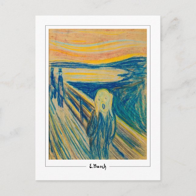 Edvard Munch #875 - Fine Art Postcard (Front)