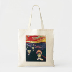 Edvard Munch Anxiety Tote Bag