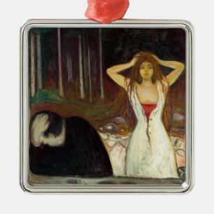 Edvard Munch - Ashes Metal Tree Decoration