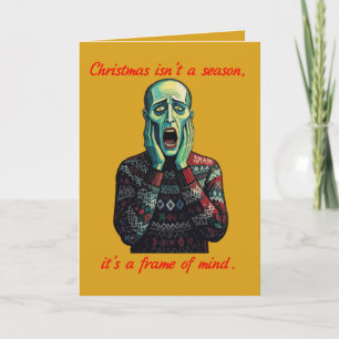 Edvard Munch Christmas Isnt A Season Card