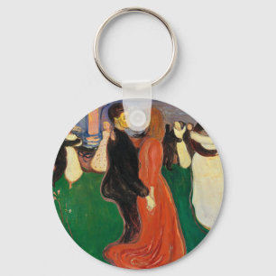 Edvard Munch - Dance Of Life Key Ring