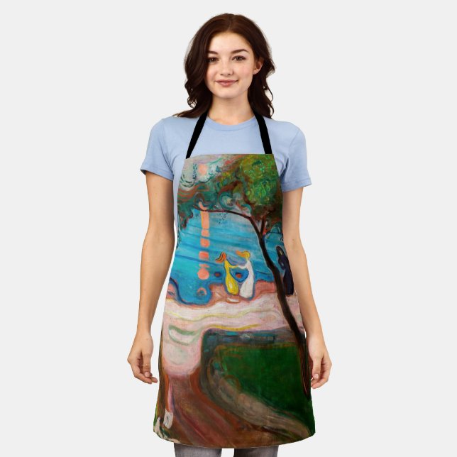 Edvard Munch - Dance on the Beach Apron (Worn)
