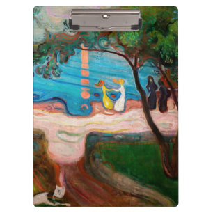 Edvard Munch - Dance on the Beach Clipboard