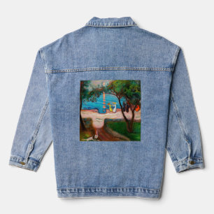 Edvard Munch - Dance on the Beach Denim Jacket