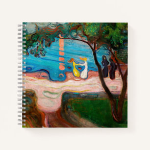 Edvard Munch - Dance on the Beach Notebook