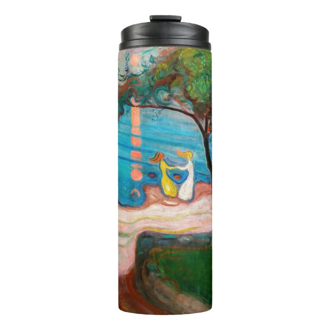 Edvard Munch - Dance on the Beach Thermal Tumbler (Front)