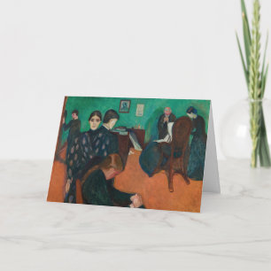 Edvard Munch - Death in the Sickroom v1 Card