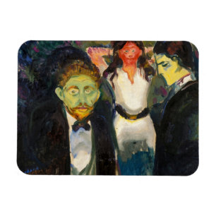 Edvard Munch - Jealousy Magnet