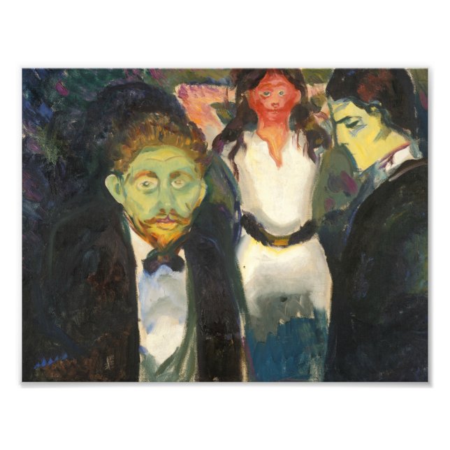 Edvard Munch - Jealousy Photo Print (Front)