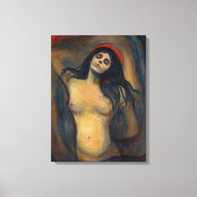 Edvard Munch - Madonna Canvas Print (Front)