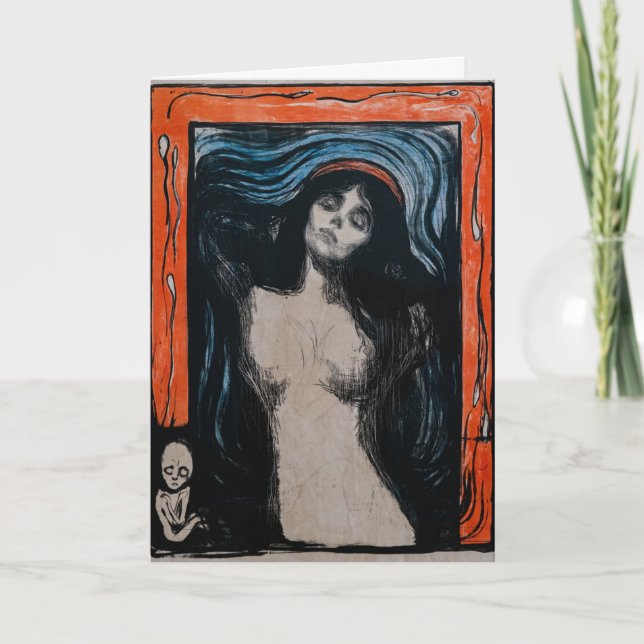 Edvard Munch - Madonna Lithography Card (Front)