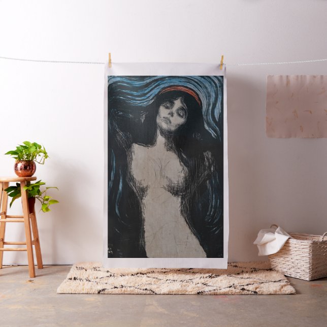 Edvard Munch - Madonna Lithography Fabric (In Situ)
