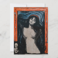 Edvard Munch - Madonna Lithography