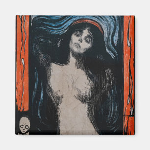 Edvard Munch - Madonna Lithography Magnet