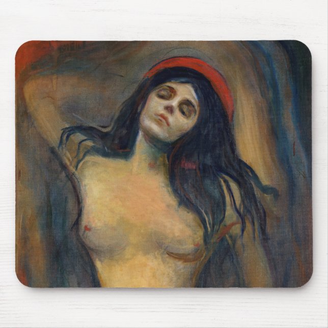 Edvard Munch - Madonna Mouse Pad (Front)