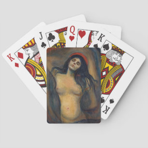 Edvard Munch - Madonna Playing Cards