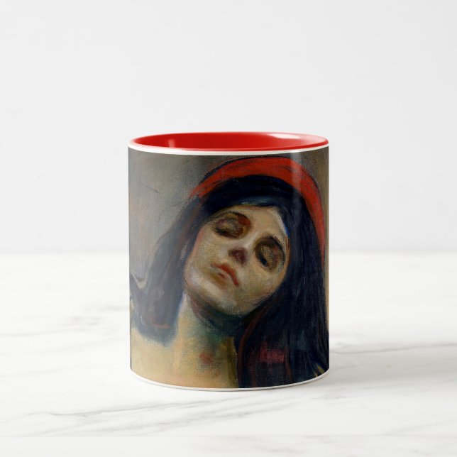Edvard Munch - Madonna Two-Tone Coffee Mug (Center)