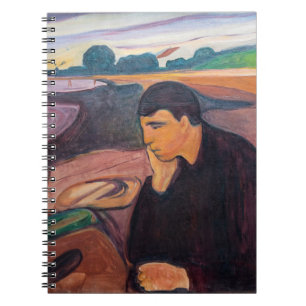 Edvard Munch - Melancholy 1894 Notebook