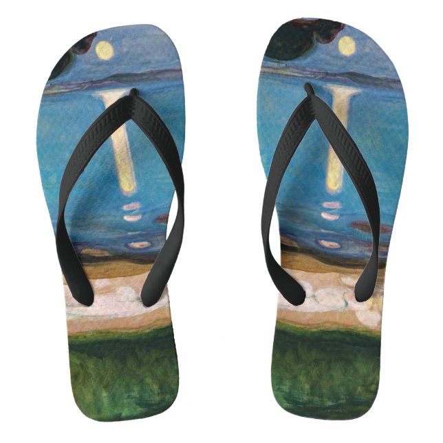 Edvard Munch - Moonlight Jandals (Footbed)