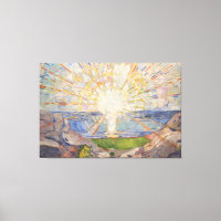 Edvard Munch Mural Painting The Sun (Solen) (1911)