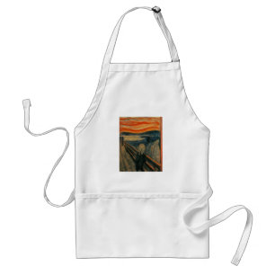 Edvard Munch Painting The Scream (Skrik) 1893 Standard Apron