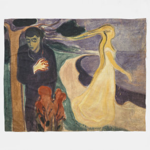 Edvard Munch - Separation Fleece Blanket