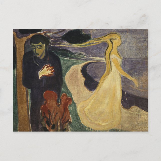 Edvard Munch - Separation Postcard (Front)