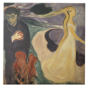 Edvard Munch - Separation Tile