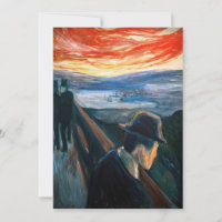 Edvard Munch - Sick Mood at Sunset, Despair 1892