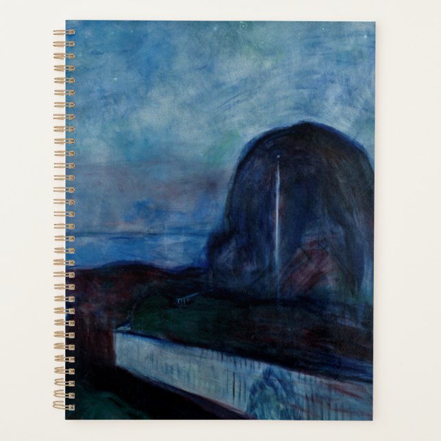 Edvard Munch - Starry Night 1893 Planner (Front)