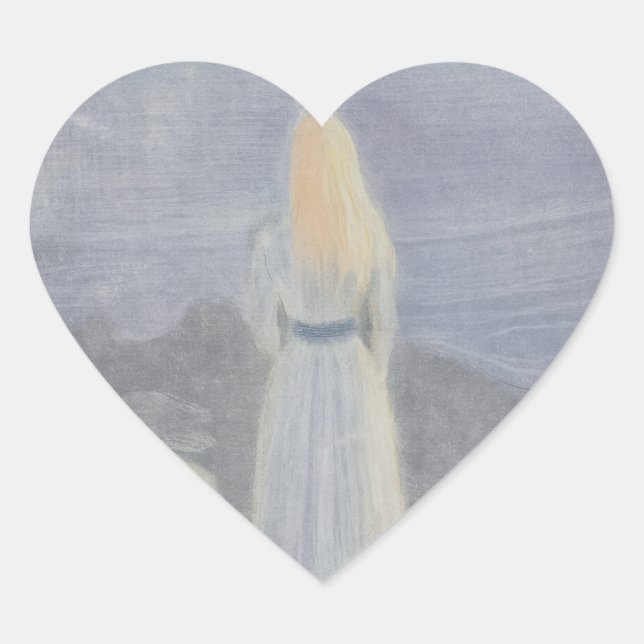 Edvard Munch Sticker (Front)