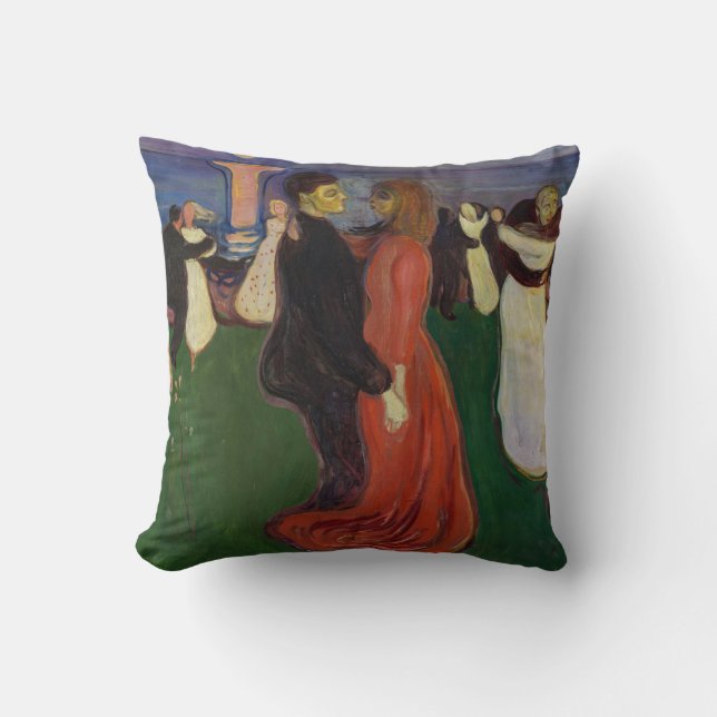 Edvard Munch - The Dance of Life Cushion (Front)