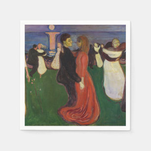 Edvard Munch - The Dance of Life Napkin