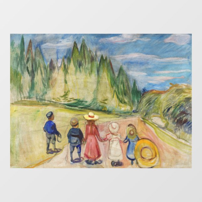 Edvard Munch - The Fairytale Forest (Sheet)