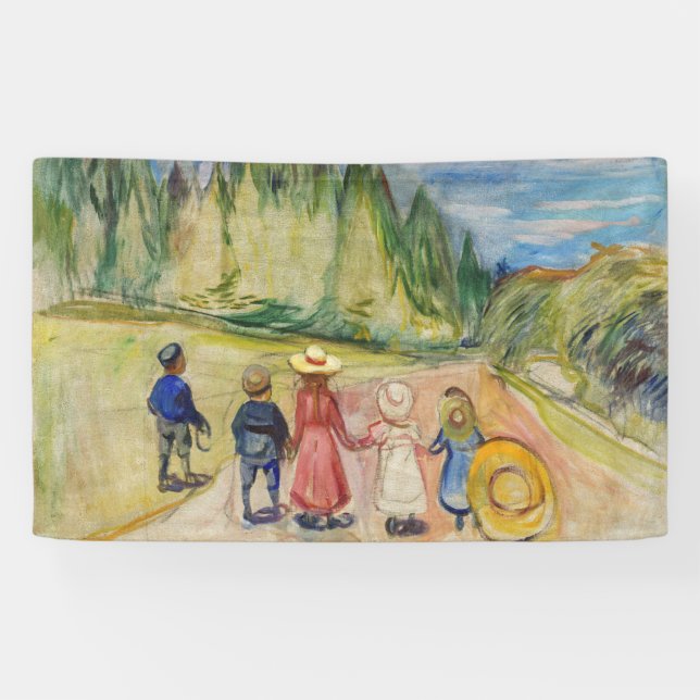 Edvard Munch - The Fairytale Forest Banner (Horizontal)