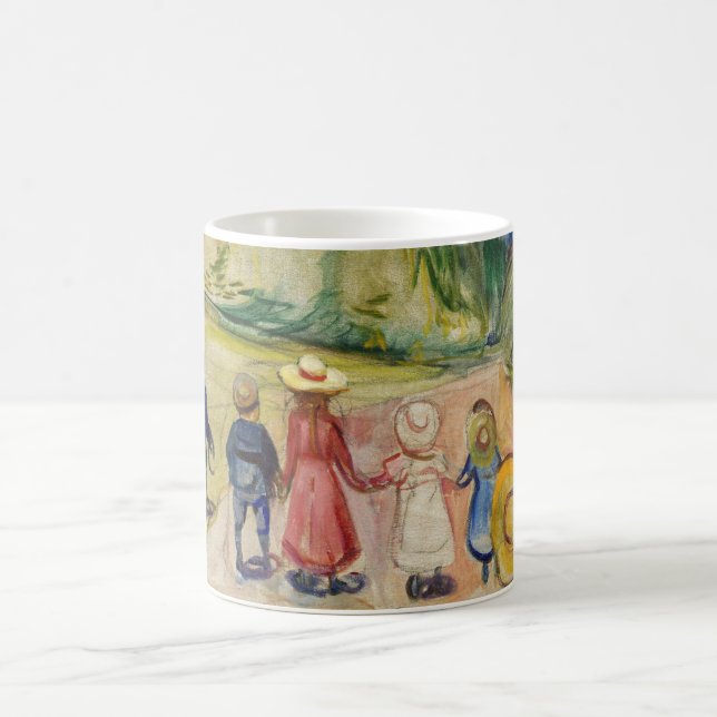 Edvard Munch - The Fairytale Forest Coffee Mug (Center)